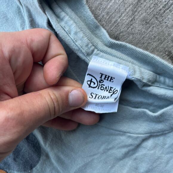 VINTAGE THE DISNEY STORE MICKEY MOUSE SHIRT MENS XL GRAY 00S GRAPHIC TEE - Picture 4 of 5